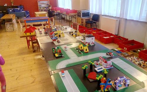 Stavba Lego městečka 2018 image 2