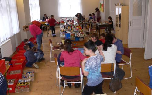 Stavba Lego městečka 2018 image 27