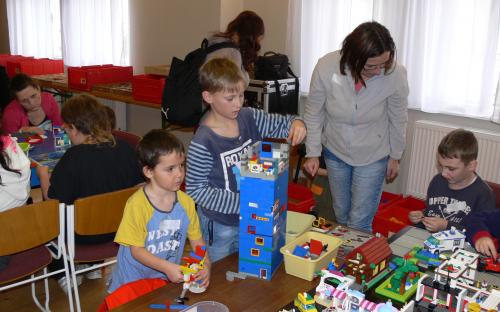 Stavba Lego městečka 2018 image 32