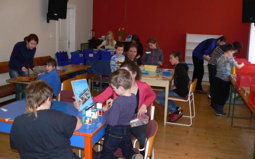 Stavba Lego městečka 2018 image 36