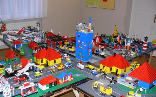 Stavba Lego městečka 2018 image 55